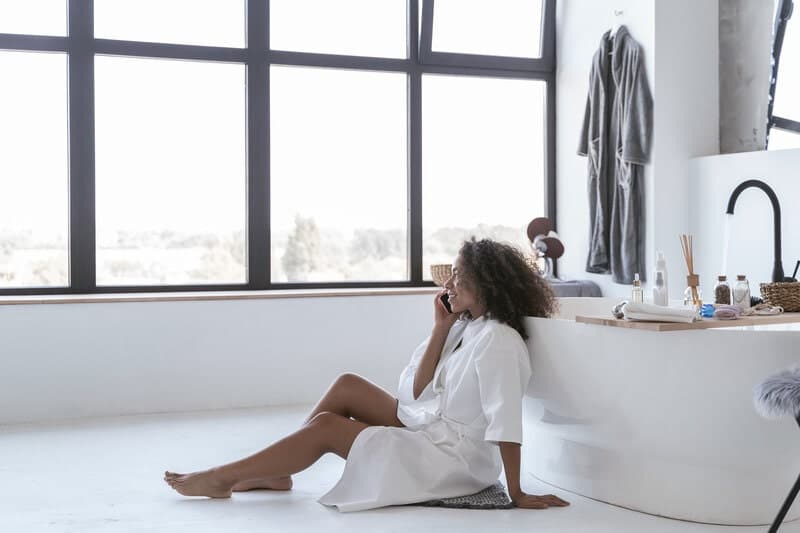 suelo radiante en baños